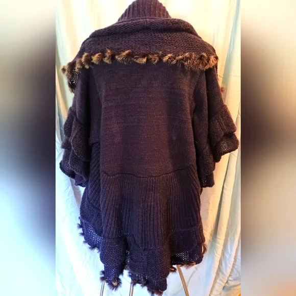 Pretty Angel Cashmere Blend Sweater In Oversized Large - Picture 9 of 11